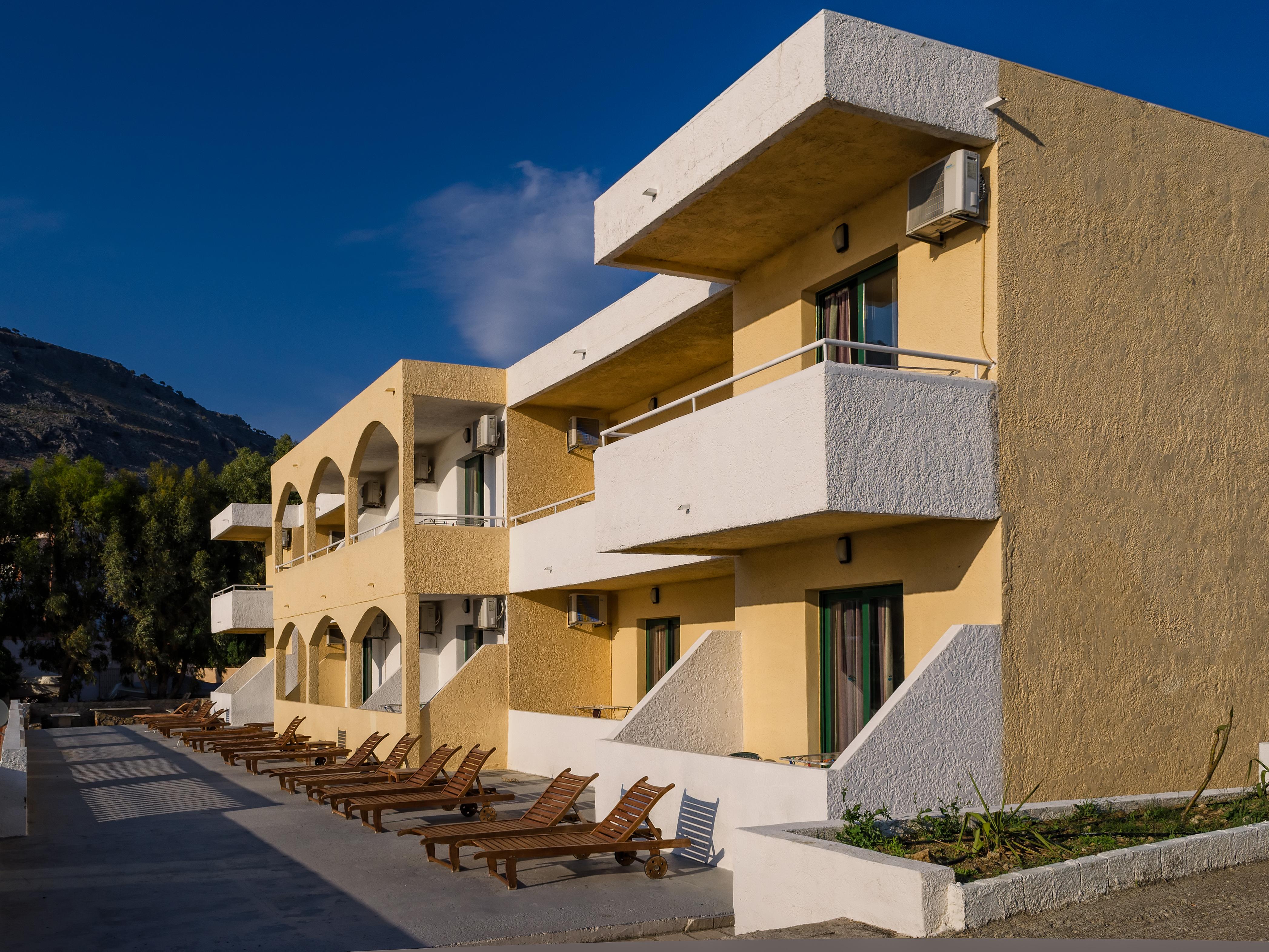 Anthi Maria Beach Apartments Pefki Dış mekan fotoğraf