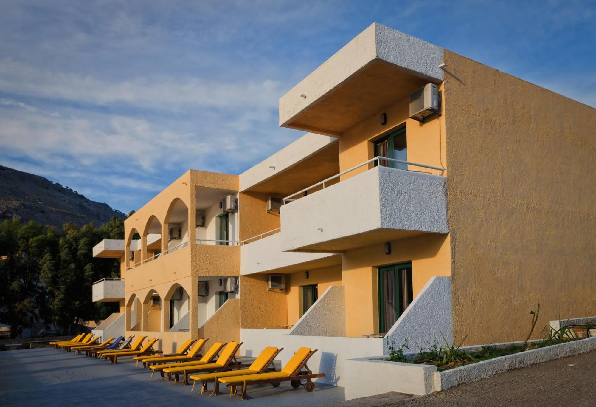 Anthi Maria Beach Apartments Pefki Dış mekan fotoğraf